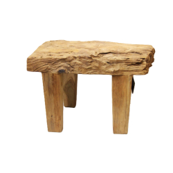 Stołek taboret  z drewna tekowego 45cm